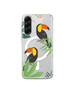 Maska silikonska PRINT MagSafe za Samsung A566B Galaxy A56 5G, jungle - F121103