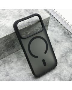 Maska za iPhone 17 Pro (63) SILKY MagSafe MATTE crna