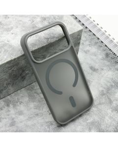 Maska za iPhone 17 Pro (63) SILKY MagSafe MATTE siva