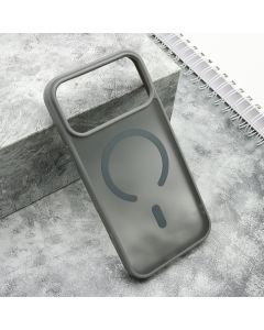 Maska za iphone 17 Pro Max (69) SILKY MagSafe MATTE siva