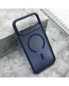 Maska za iphone 17 Pro Max (69) SILKY MagSafe MATTE plava