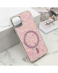 Futrole GLAM GLOW MagSafe za iPhone 11, roza - F121201