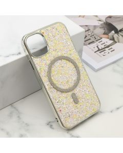 Futrole GLAM GLOW MagSafe za iPhone 11, siva - F121202