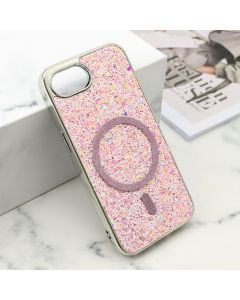 Futrole GLAM GLOW MagSafe za iPhone 16E, roza - F121205