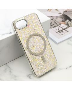 Futrole GLAM GLOW MagSafe za iPhone 16E, siva - F121206