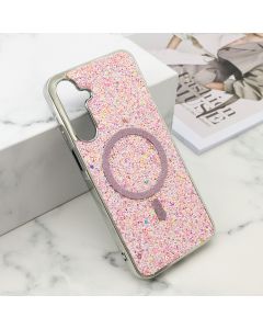 Futrole GLAM GLOW MagSafe za Samsung A165F/A166B Galaxy A16 4G/A16 5G, roza - F121209