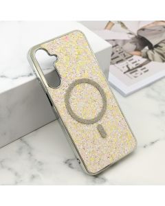 Futrole GLAM GLOW MagSafe za Samsung A165F/A166B Galaxy A16 4G/A16 5G, siva - F121210