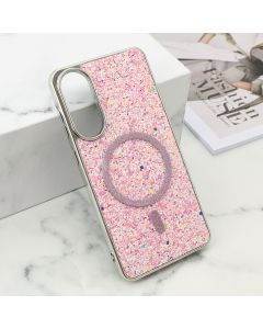 Futrole GLAM GLOW MagSafe za Samsung S937B Galaxy S25 Edge 5G, roza - F121237