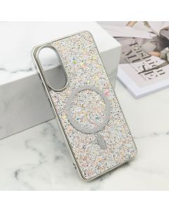 Futrole GLAM GLOW MagSafe za Samsung S937B Galaxy S25 Edge 5G, siva - F121238