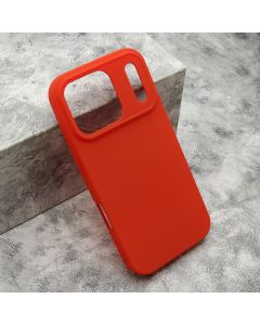 Maska GENTLE COLOR za iPhone 17 Pro, crvena