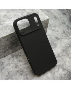 Maska GENTLE COLOR za iPhone 17 Pro Max, crna