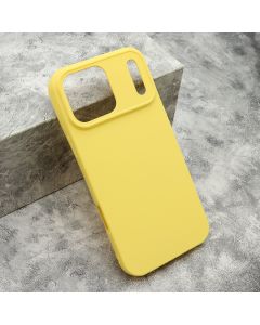 Maska GENTLE COLOR za iPhone 17 Pro Max, žuta