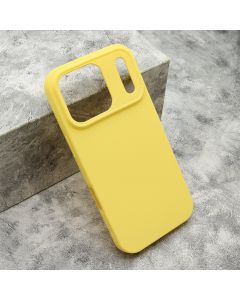 Maska GENTLE COLOR za iPhone 17 Pro, žuta