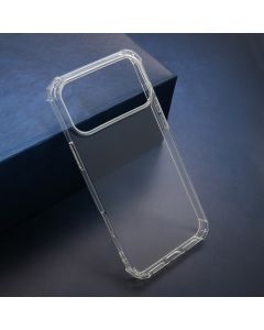 Maska silikon CRASHPROOF za iPhone 17 Pro Max, providna