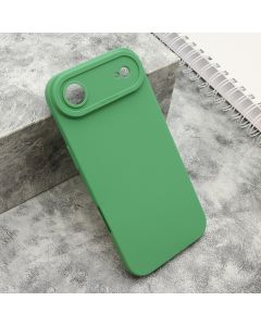 Maska Silikon Pro Camera za iPhone 17 AIR, tamno zelena