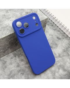 Maska Silikon Pro Camera za iPhone 17 Pro Max, tamno plava