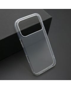 Maska ULTRA TANKI PROTECT silikon za iPhone 17 Pro, providna (bela) - F121486
