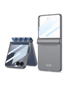 Futrola SMOOTH LINE za Samsung F751B Galaxy Z Flip 7 5G, srebrna