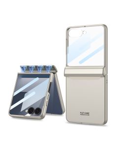 Maska SMOOTH LINE za Samsung F751B Galaxy Z Flip 7 5G, titanijum (GKK case) - F121519