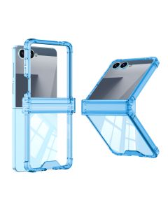 Maska TRANSPARENT COLOR LINE za Samsung F751B Galaxy Z Flip 7 5G, plava