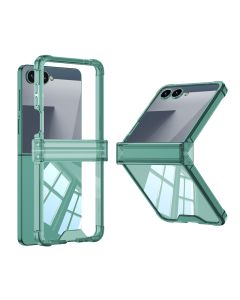 Maska TRANSPARENT COLOR LINE za Samsung F751B Galaxy Z Flip 7 5G, zelena