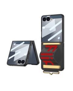Maska STRAP CASE za Samsung F751B Galaxy Z Flip 7 5G, crna (GKK case) - F121549
