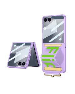 Maska STRAP CASE za Samsung F751B Galaxy Z Flip 7 5G, ljubičasta (GKK case) - F121550