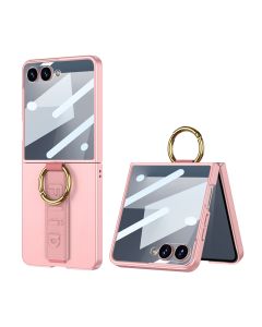 Maska STRAP RING CASE za Samsung F751B Galaxy Z Flip 7 5G, roza (GKK case) - F121558