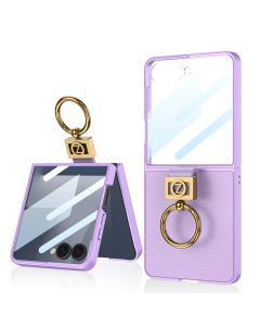 Maska Z-RING CASE za Samsung F751B Galaxy Z Flip 7 5G, ljubičasta