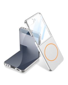 Maska SMOOTH MagSafe za Samsung F751B Galaxy Z Flip 7 5G, srebrna (GKK case) - F121565