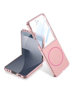 Maska za Samsung Galaxy Z Flip 7 5G SMOOTH MagSafe roze (GKK case)