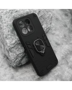 Maska Square ring za Honor X6c, crna