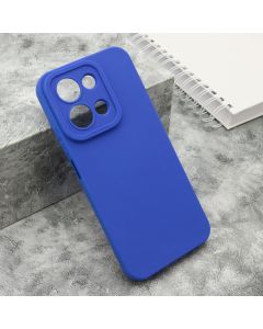 Silikonska maska Pro Camera za Xiaomi Redmi 15C 4G, tamno plava