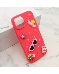 Maska TOY za iPhone 15, roza - F121956