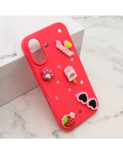 Maska TOY za iPhone 16, roza - F121957