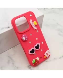 Maska TOY za iPhone 16 Pro, roza - F121958