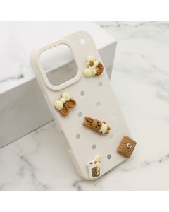 Maska TOY za iPhone 16 Pro, bela - F121976
