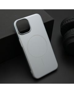 Maska PURE MATTE MagSafe za iPhone 13, srebrna