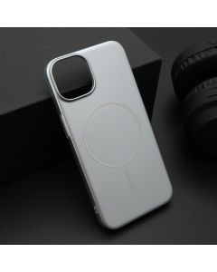 Maska PURE MATTE MagSafe za iPhone 14, srebrna