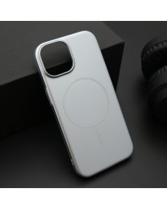 Maska PURE MATTE MagSafe za iPhone 15, srebrna