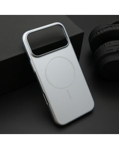 Maska PURE MATTE MagSafe za iPhone 17 Pro Max, srebrna