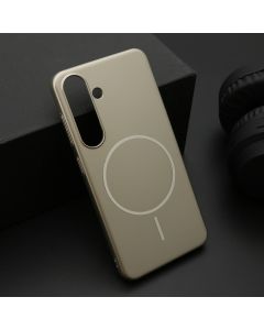 Maska PURE MATTE MagSafe za Samsung S921B Galaxy S24 5G, zlatna