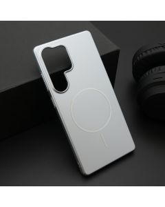 Maska za Samsung Galaxy S25 Ultra 5G PURE MATTE MagSafe srebrna