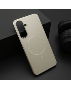 Maska PURE MATTE MagSafe za Samsung A366B Galaxy A36 5G, zlatna