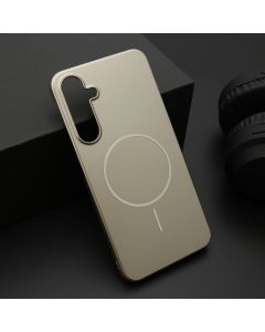 Maska PURE MATTE MagSafe za Samsung A556B Galaxy A55 5G, zlatna