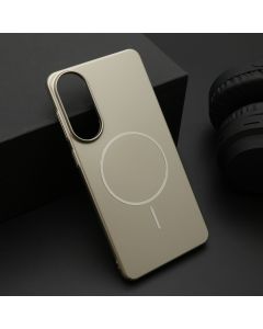 Maska PURE MATTE MagSafe za Samsung S937B Galaxy S25 Edge 5G, zlatna