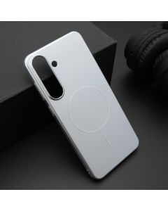 Maska za Samsung Galaxy S25 FE PURE MATTE MagSafe srebrna