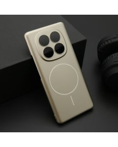 Maska PURE MATTE MagSafe za Xiaomi Redmi Note 14 Pro 4G, zlatna