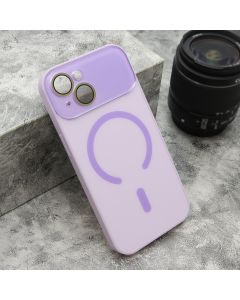 Maska PASTELPOP MagSafe za iPhone 15, ljubičasta