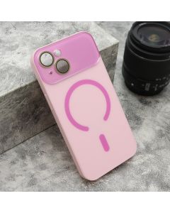 Maska PASTELPOP MagSafe za iPhone 14, roza